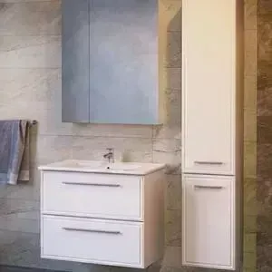 Мебель для ванной Raval Quadro 75 подвесная, белая