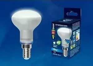 Светодиодная лампа UNIEL LED-R50-6W/NW/E14/FR PLS02WH