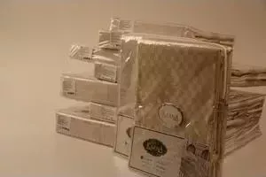 Скатерть Karna 50&#037; хлопок 50&#037; полизстер Linen 160X220 пряумогольная (3010/CHAR008) V4