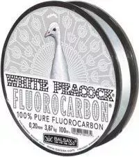 Леска Balsax White Peacock Fluorocarbon 100м 0,10