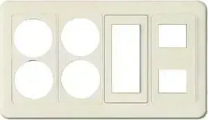 Рамка PANASONIC SHIN DONG-A WST 2241-1 4-я (4 роз.+ TV+ TF.2) Бежевый