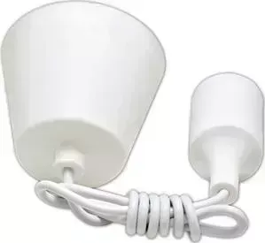 Шнур с патроном IMAGE PNL.E27/1 WH E27, БЕЛЫЙ,1 m, потолочное крепление