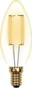 Филаментная светодиодная лампа UNIEL LED-C35-5W/GOLDEN/E14 GLV21GO