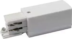Ввод питания для шинопровода левый UNIEL UBX-A02 Silver