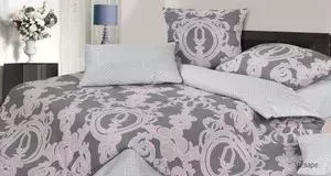 Комплект постельного белья Ecotex 1,5 сп, сатин, Гармоника Чезаре (4660054344107)