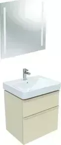 Мебель для ванной Geberit Smyle Square 60 песчаный глянец