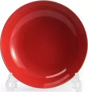 Тарелка La Rose des Sables глубокая 23 см Putoisage Rouge (550221 3067)