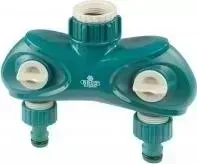 Распределитель RACO Original Luxury двухканальный 3/4"x1" (4250-55264C)