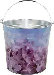 Ведро Garden&amp;amp;Flowers оцинкованное GardenFlowers 12л Сирень (MB1202)