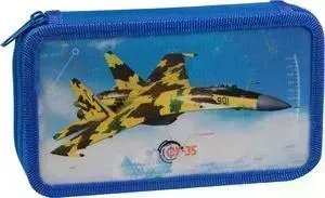 Пенал Спейс 2 отделения Craft, ткань