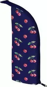 Пенал BERLINGO мягкий Cherry, полиэстер