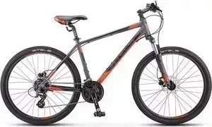 Велосипед STELS Navigator-630 D 26" V010 20" Антрацитовый/красный