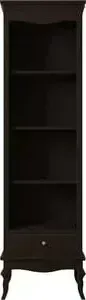 Стеллаж Etagerca узкий Leontina GS27ETG/BLK