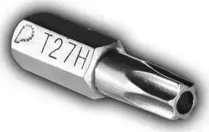 Бит ПРАКТИКА Torx Tamper Профи 27 х 25 мм 2 шт (776 - 393)