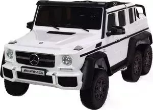 Двухместный электромобиль Aibeila Mercedes Benz G63 6x6 4WD - ABL1801-WHITE