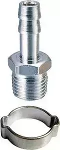 Переходник FUBAG 1/2;M - елочка 10 мм с обжимным кольцом 10x15 мм (180264 B)