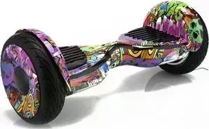 Гироскутер Smart Balance Wheel Джунгли 10.5 APP самобалансир /SB105/ PURPLE FLOWER