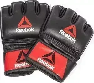 Перчатки Reebok для MMA Combat Leather Glove - Small (RSCB-10310RDBK)