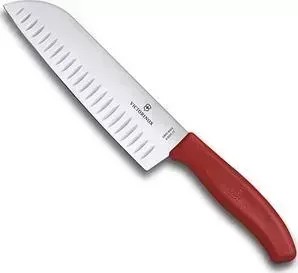 Нож Victorinox сантоку 17 см Swiss Classic красный (6.8521.17G)