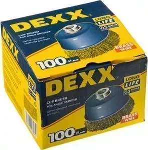 Корщетка DEXX чашечная 100мм М14 витая 0.3мм (35103-100)
