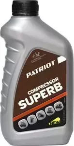 Масло PATRIOT компрессорное Superb Compressor GTD, 946л