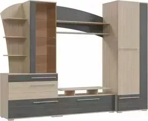 Гостиная Гранд Кволити ГЛОРИЯ 6-565 Туя светлый/Дуб Галиано