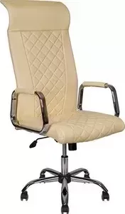 Кресло офисное Алвест AV 136 CH (131) CX экокожа 202 слоновая кость