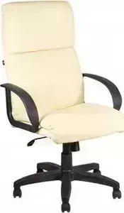 Кресло офисное Алвест AV 102 PL (727) MK эко кожа 202 слоновая кость