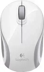 Мышь LOGITECH Mini M187 White-Silver (910-002740)