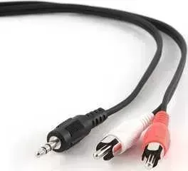 Кабель GEMBIRD Аудио Jack 3.5 / 2xRCA, 5.0м (CCA-458-5M)
