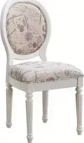 Стул TetChair Secret De Maison Parisa (mod. PA-SC) дерево гевея, butter white (слоновая кость) ткань прованс №11