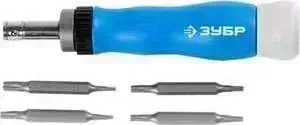 Отвертка реверсивная ЗУБР Torx 5 предметов "Эксперт" (25625-H5)