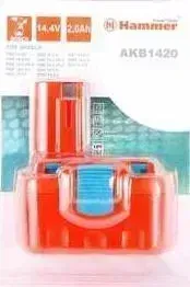 Аккумулятор HAMMER AKB1420 14.4В 2.0Ач