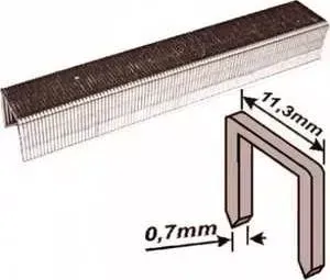 Скобы для степлера FIT 12мм тип 53 1000шт (31312)