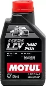 Масло MOTUL Моторное Power LCV Turbo Diesel 10W-40 1 л