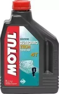 Масло MOTUL Моторное Outboard Tech 4T 10W-30 2 л