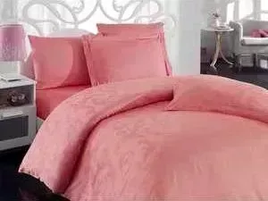 Комплект постельного белья Hobby home collection Евро, бамбук, Diamond Flower, пудра (000049BO00802)