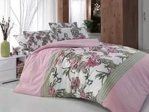 Комплект постельного белья Cotton Life 2-х сп Alize зелёный (8003)