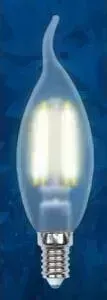 Лампа UNIEL Филаментная светодиодная -CW35-6W/WW/E14/FR PLS02WH