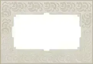Рамка Werkel Flock слоновая кость WL05-Frame-01-DBL-ivory
