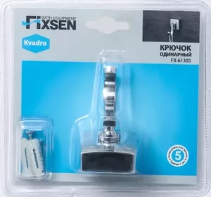 Фото №1 Крючок Fixsen одинарный Kvadro (FX-61305)