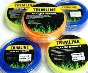 Леска триммерная Trimline 1.6мм 15м звезда