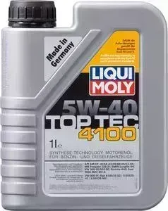 Масло Liqui Moly Моторное Top Tec 4100 5W-40 1 л 7500