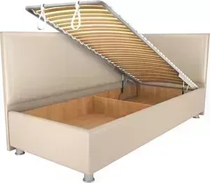 Кровать OrthoSleep Бибионе Лайт механизм и ящик Сонтекс Беж 140х200