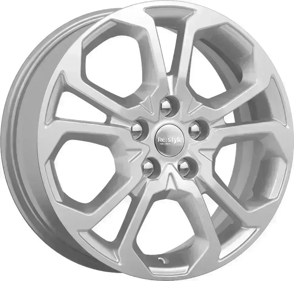 Диск автомобильный КиКРеплика КС892 Кик 6.5X17/5X114.3 ET49 D67.1 сильвер