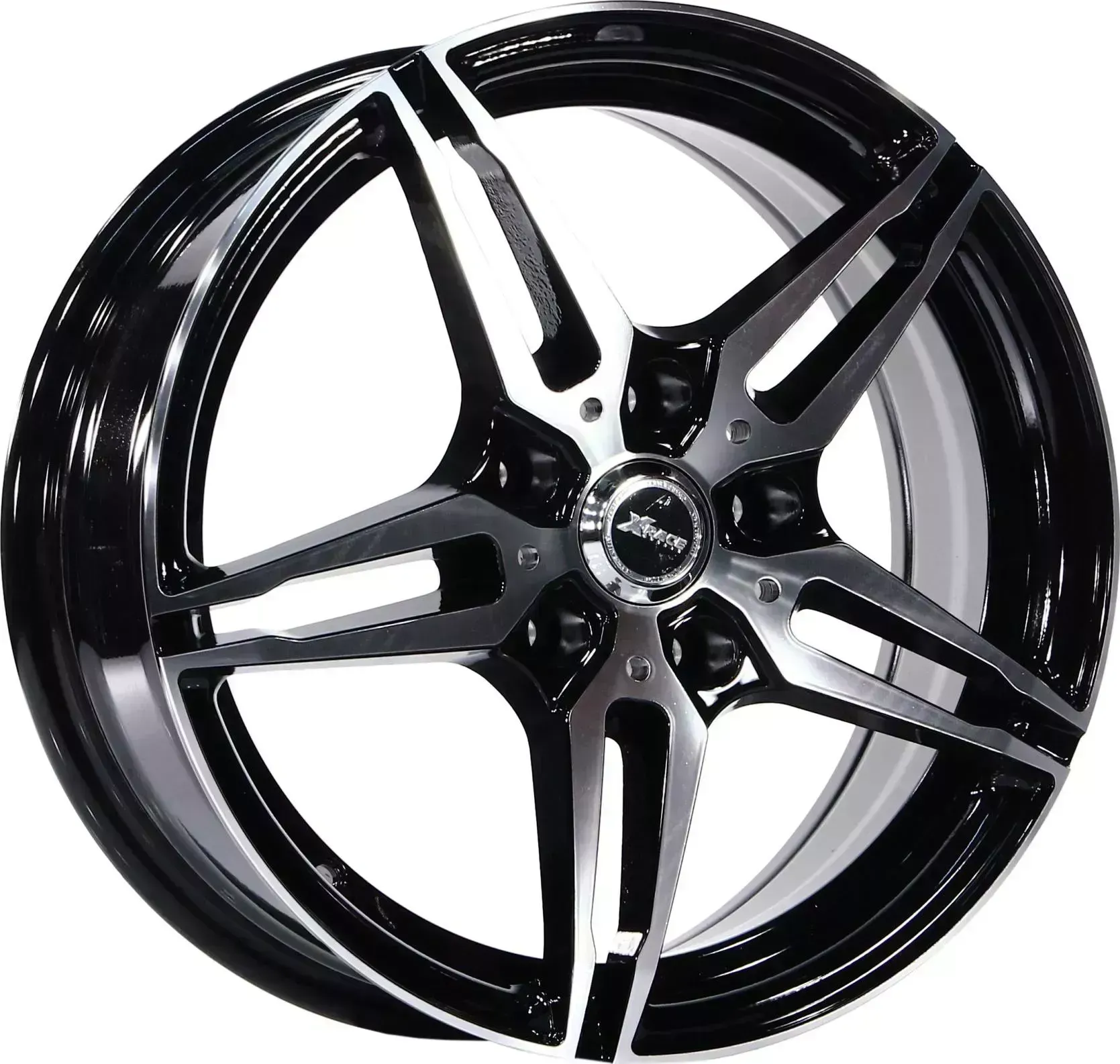 Диск автомобильный X-RACE AF-10 7X17/5X114.3 ET45 D60.1 BKF