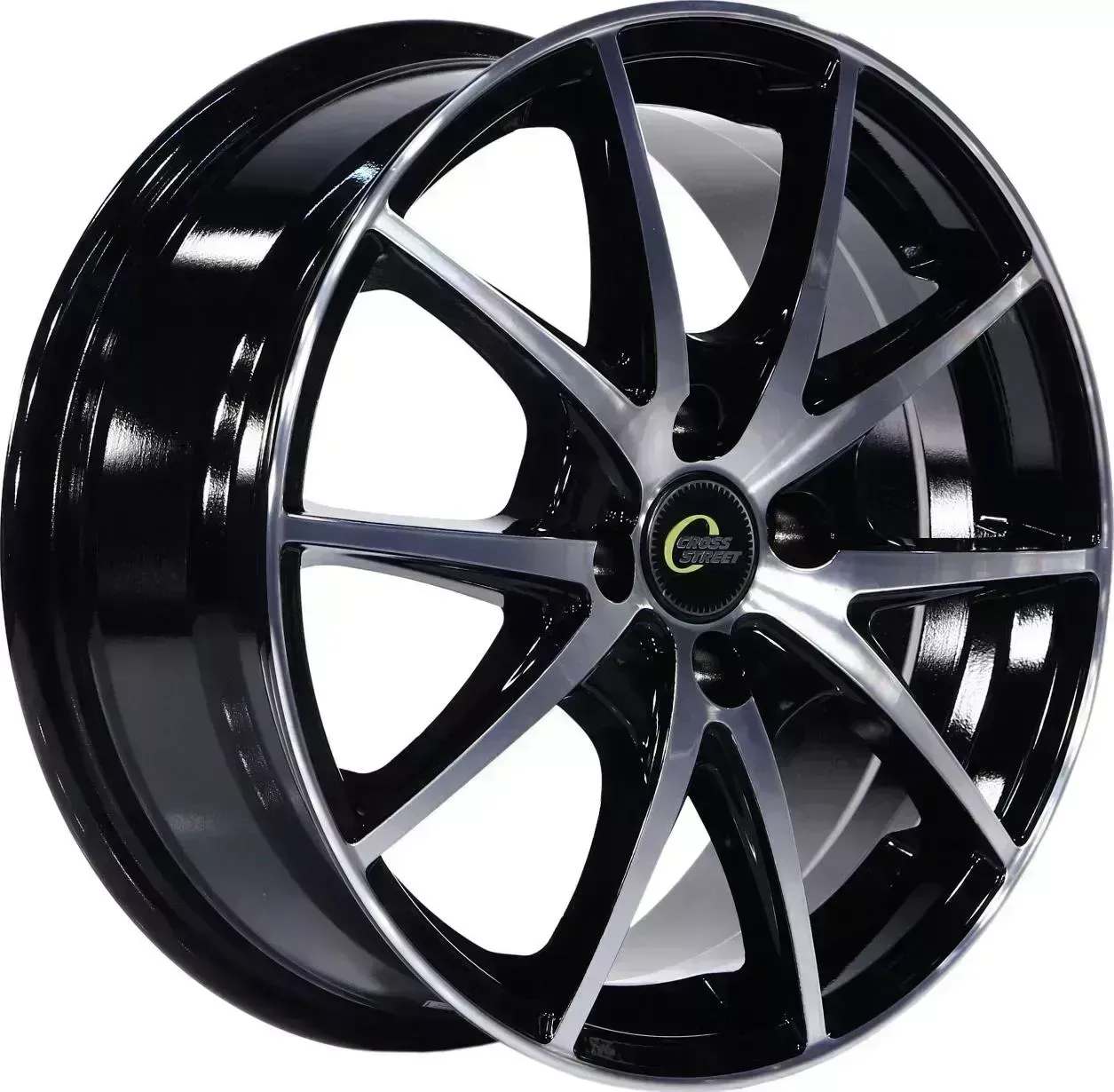 Диск автомобильный CROSS STREET CR-17 CROSS STREET 6X15/4X100 ET46 D54.1 BKF