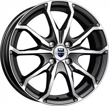 Диск автомобильный RAPID Brent-оригинал 6X16/4X100 ET52 D54.1 алмаз-черный