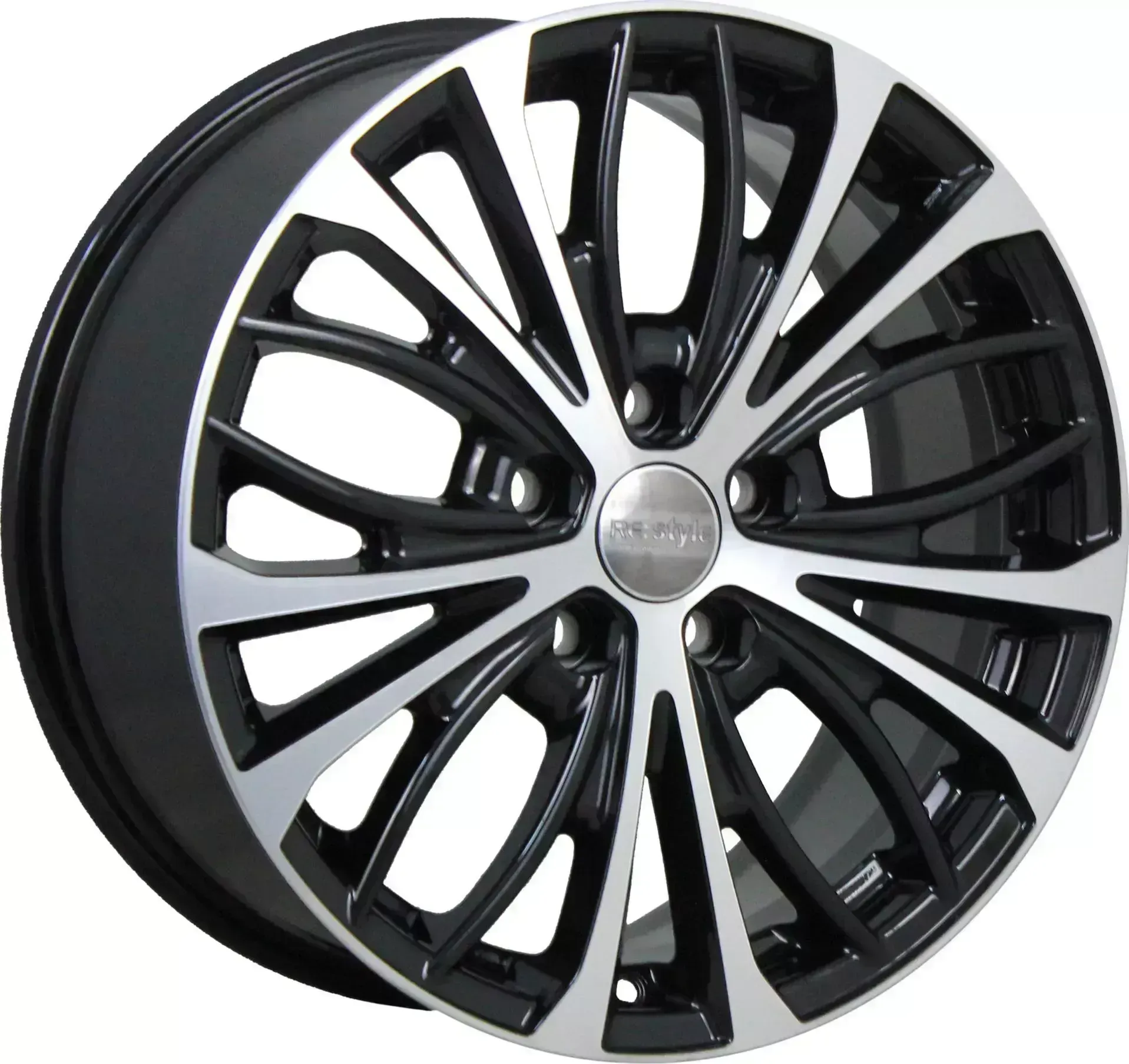 Диск автомобильный КиКРеплика КС873 КиК 7.5X17/5X114.3 ET50 D67.1 алмаз-черный