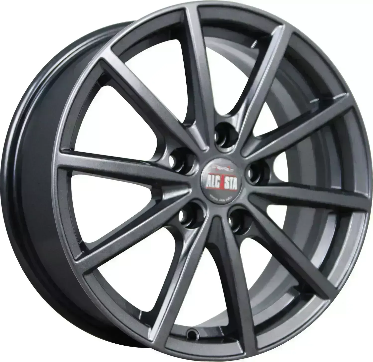 Диск автомобильный ALCASTA_Россия M61 ALCASTA 7X17/5X114.3 ET39 D60.1 GRAPHITE